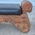 William Westenhaver Mid-Century William Westenhaver for Witco Attributed Tiki Polynesian Black Faux Leather & Carved Bench For Sale - Image 4 of 10