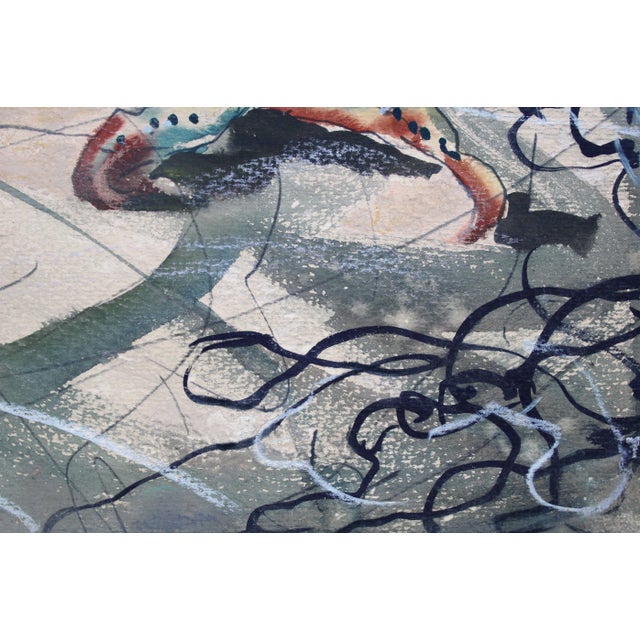 Janis Brekte, Crab, 1971, Watercolor on Paper For Sale - Image 8 of 10