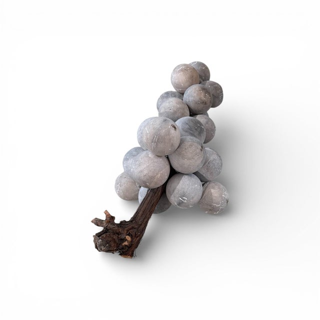 Mid 20th Century Belgian Alabaster Grapes - Lg For Sale - Image 4 of 9