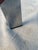 Silver Mid 20th Century Barcelona Style Chrome X-Base Glass Top Side Table, Mid-Century Modern For Sale - Image 8 of 10
