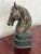 Bronze 1980s Bronze Tone Horse Head Bookend For Sale - Image 8 of 8