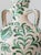 Spanish Revival Ceramic Table Lamps with New Linen Shades, 2010s, Set of 2 For Sale - Image 11 of 18