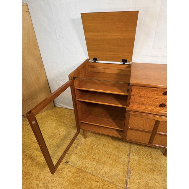 Wood Mid-Century Teak Music Cabinet from Nathan, 1960s For Sale - Image 7 of 12