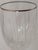 1980s Set of 6 Vintage Mikasa “Arctic Lights” 9” Cut Crystal Wine Goblets With Platinum Rim For Sale - Image 5 of 6