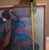 Mid-Century Modern Woman With Blue Blanket" Lithograph Created by Navajo Artist r.c. Gorman in 1977 For Sale - Image 3 of 6
