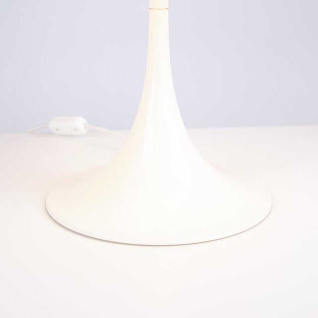 1970s Vintage Panthella Table Lamp in White Acrylic by Verner Panton for Louis Poulsen, 1970s For Sale - Image 5 of 13