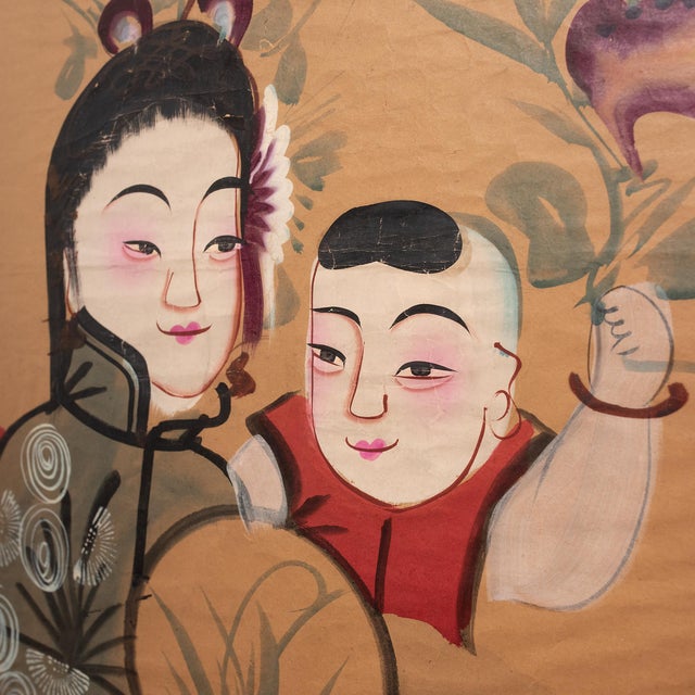 Chinese New Year paintings (nian hua) are colorful folk paintings created to celebrate the annual Spring Festival. Drawn...
