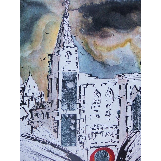 Modern Salvador Dali, Alsace, Lithograph & Etching For Sale - Image 3 of 6