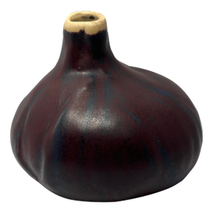 Vintage 1990's Patricia Garrett Studio Pottery Vegetable Vase Signed