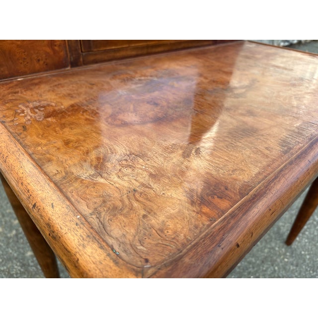 French Art Deco Dressing Table with Mirror, 1920s For Sale - Image 10 of 12