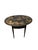 Mid 20th Century Vintage Black Lacquer Chinoiserie Drop-Leaf Table With Drawers For Sale - Image 5 of 18