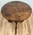 Antique Late 18th C Round English Walnut Tilt-Top Table For Sale - Image 10 of 15
