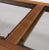 Large Rectangle 3 Smoked Glass Panes Top Solid Oiled Walnut Coffee Table For Sale - Image 12 of 13