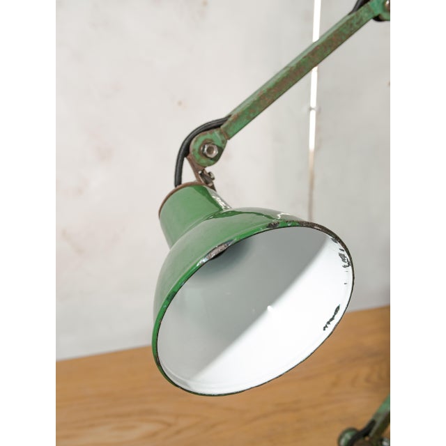 Industrial Four-Arm Machinist Lamp by E.D.L. Green, England, 1950s For Sale - Image 17 of 18