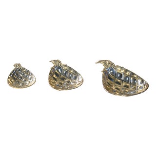 Vintage Pineapple Bowls, 1970s, Set of 3 For Sale