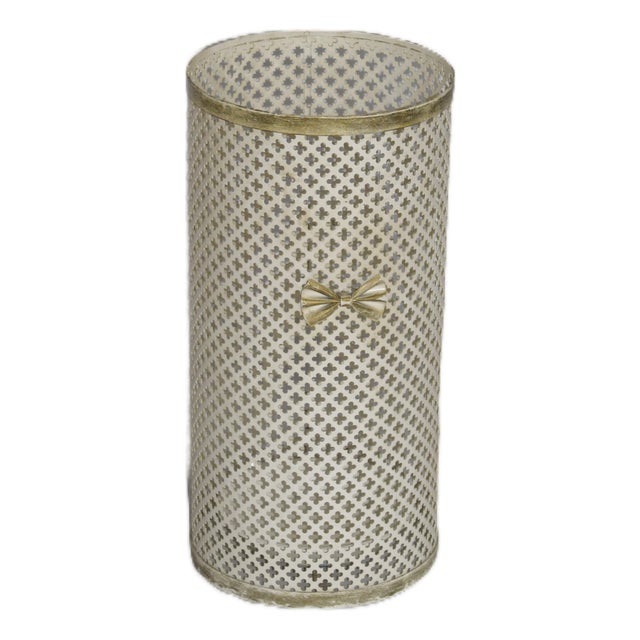 Umbrella Stand in the style of Mathieu Matégot, 1950s For Sale