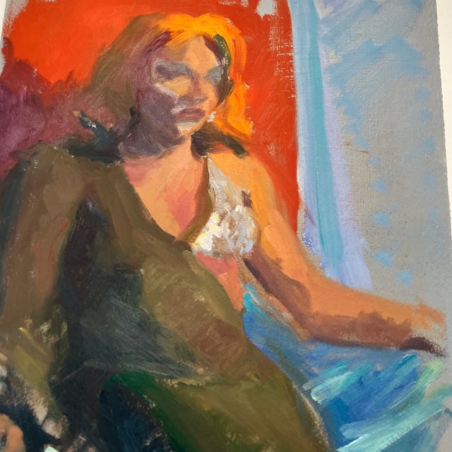 Original 11 x 15 painting on paper unsigned unframed. Check out my shop, .ROBINS EGG GALLERY, for more!!