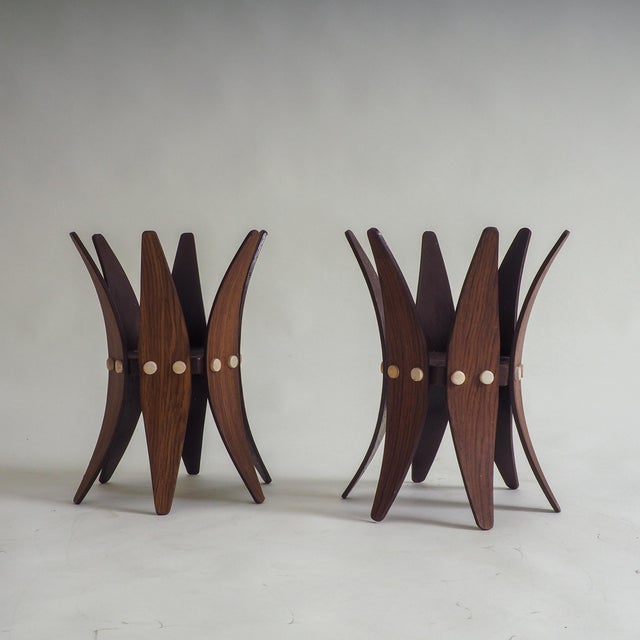 Mid-Century Plant Stands, 1960s, Set of 4 For Sale - Image 18 of 18