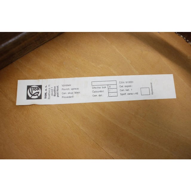 Dining Chairs by Ton, 1994, Set of 4 For Sale - Image 10 of 11