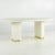 Metal Karl Springer Style Mid Century Grass Cloth and Brass Expanding Dining Table For Sale - Image 7 of 12