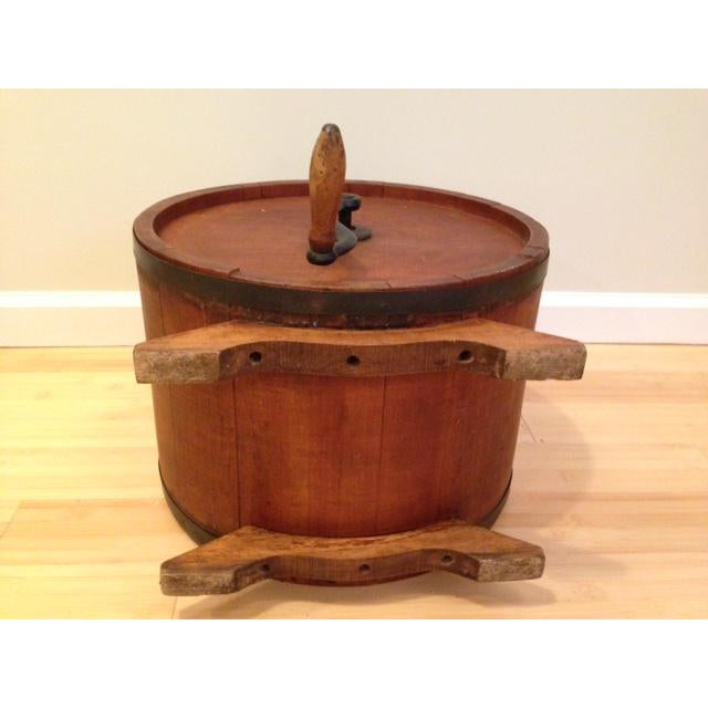 Antique Butter Churn With Optional Table Top Chairish