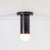 Deep Flush Mount Black, by Research.Lighting, Modern, Minimal For Sale In New York - Image 6 of 6