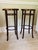 Wood Pair of Vintage Thonet Style Bentwood and Straw Barstools For Sale - Image 7 of 12