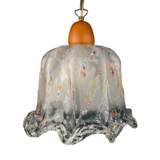 Murano Glass Pendant Lamp by Sylcom, Italy, 1990s For Sale
