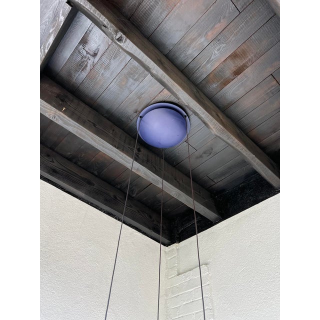 Glass Aurora Pendant Light from Arteluce, 1980 For Sale - Image 7 of 18