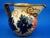 Item : Fabulous ceramic jug, entirely hand-crafted on a lathe, glazed, vitrified, and hand-decorated with airbrushing,...