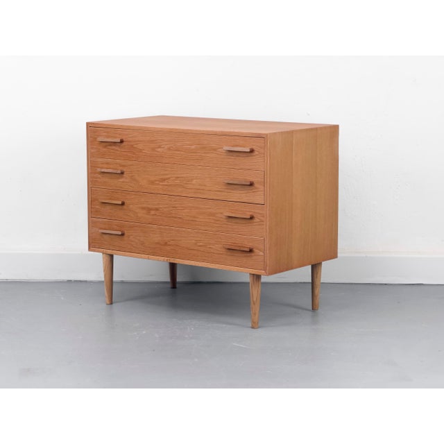 Danish Oak Chest of Drawers by Kai Kristiansen for FM Møbler, 1960s For Sale - Image 16 of 16