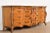 Mid 20th Century Romweber French Rococo Louis XV Carved Satinwood Long Dresser or Credenza For Sale - Image 5 of 13