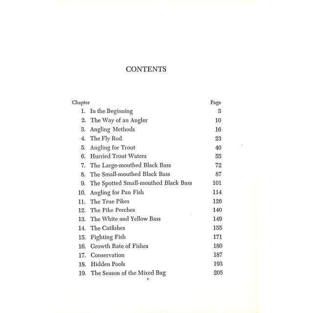 1940s "The Contemplative Angler" Book 1948 Wall, Roy For Sale - Image 5 of 12