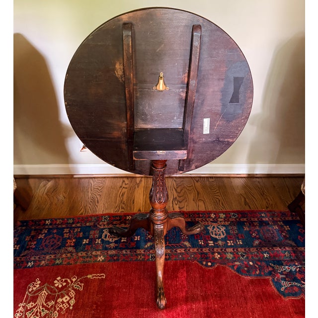 Tripod Fliptop Table c.1780 For Sale - Image 4 of 9
