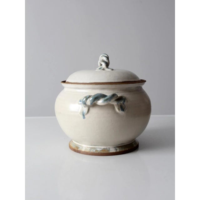 Vintage Studio Pottery Tureen For Sale - Image 4 of 13