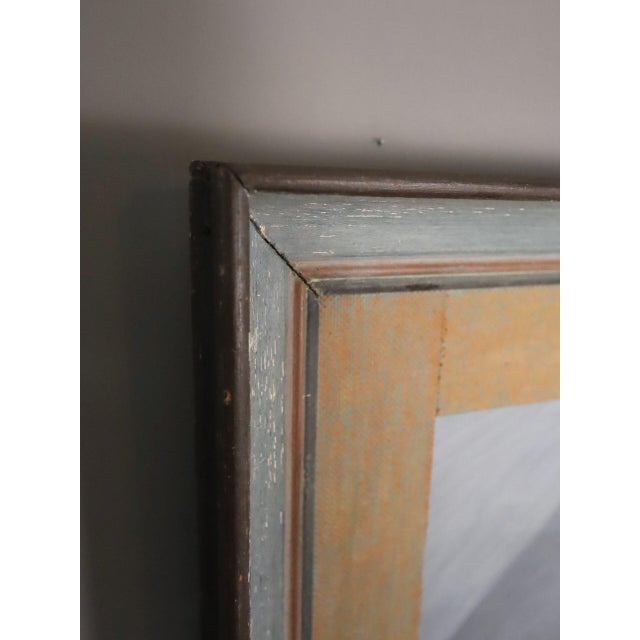 1955 Mid-Century Modern 'Still Life Elements' Swedish Original Cubist Oil Painting, Framed For Sale - Image 6 of 11