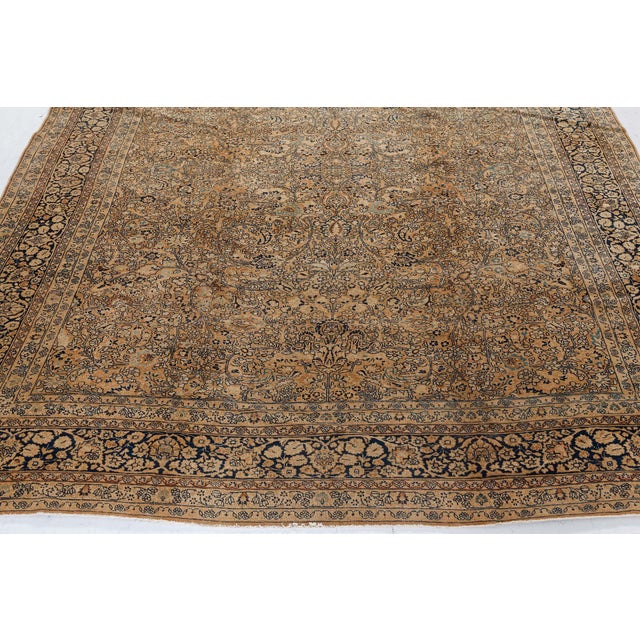 Authentic Early 20th Century Persian Khorassan Rug For Sale - Image 9 of 9