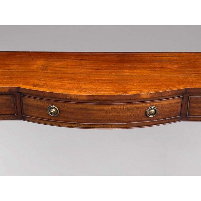 Mahogany Console Table by Arthur Brett, 1950s For Sale - Image 4 of 10