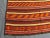 Vintage Distressed Flat Weave Kilim Runner Rug, Earthy Red Orange Geometric Stripes Rug For Sale - Image 10 of 10