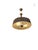 Pendant Lights attributed to Paavo Tynell with Hand-Painted Glass Diffusers attributed to Kyllikki Salmenhaara for Taito Oy, Finland, 1940s, Set of 2 For Sale - Image 17 of 18