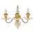 This large, three-armed wall light is simple yet elegant. The design of this sconce is exceptional, and great care was...