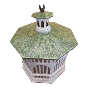 Italian Ceramic Birdcage Lantern