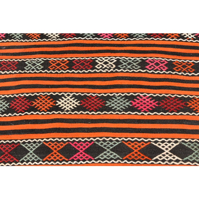 1970s Traditional Striped Large Kilim For Sale - Image 9 of 12