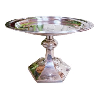 Antique Tiffany & Co Silver Plated Dessert Stand For Sale