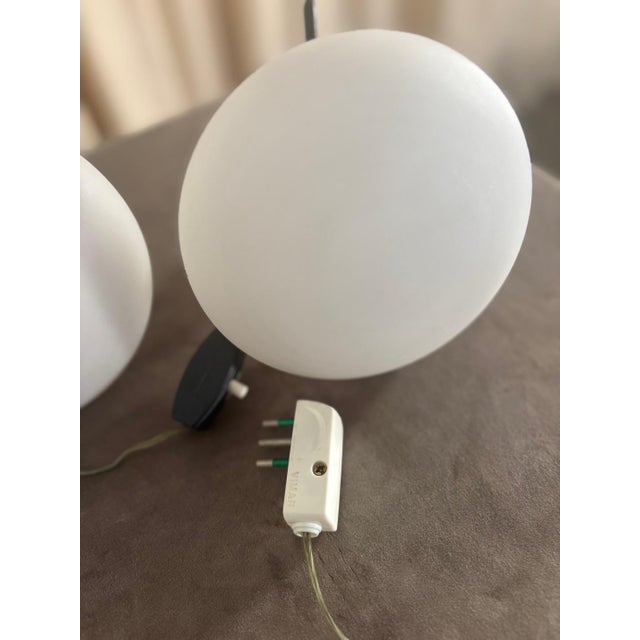 Mid-Century Modern Vintage Bedside Lamps from Stilnovo, 1950s, Set of 2 For Sale - Image 3 of 13