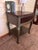 Dixie Furniture Co. Vintage Dixie Side Table | Refinished Solid Wood Accent Table in Olive Green & Mahogany For Sale - Image 4 of 9