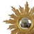 Large Sunburst Gold Leaf Sun Mirror by Deknudt, 1960s For Sale - Image 4 of 18