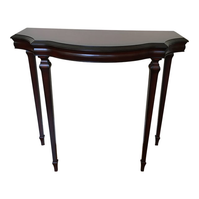 Regency Bombay Co Half Moon Console Table Chairish