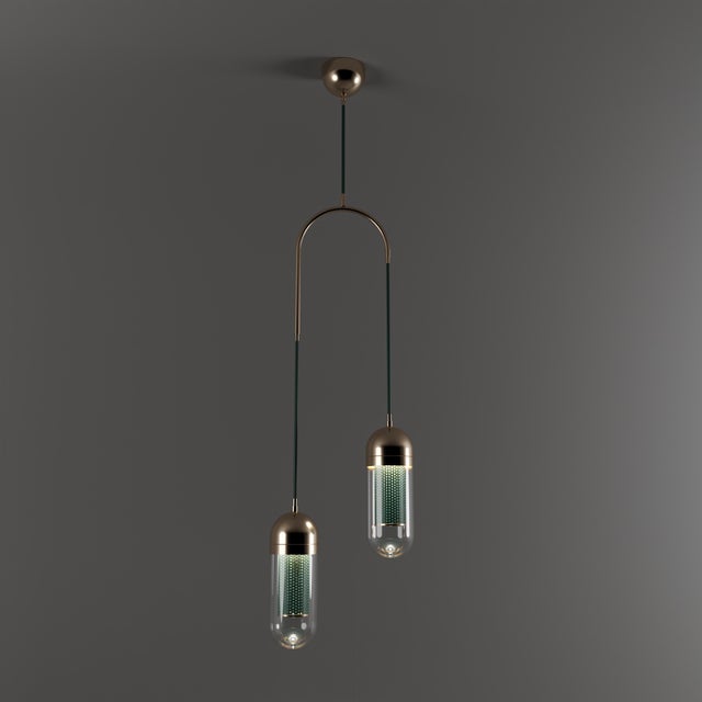 Contemporary Denver II Pendant Lamp by Porus Studio For Sale - Image 3 of 16
