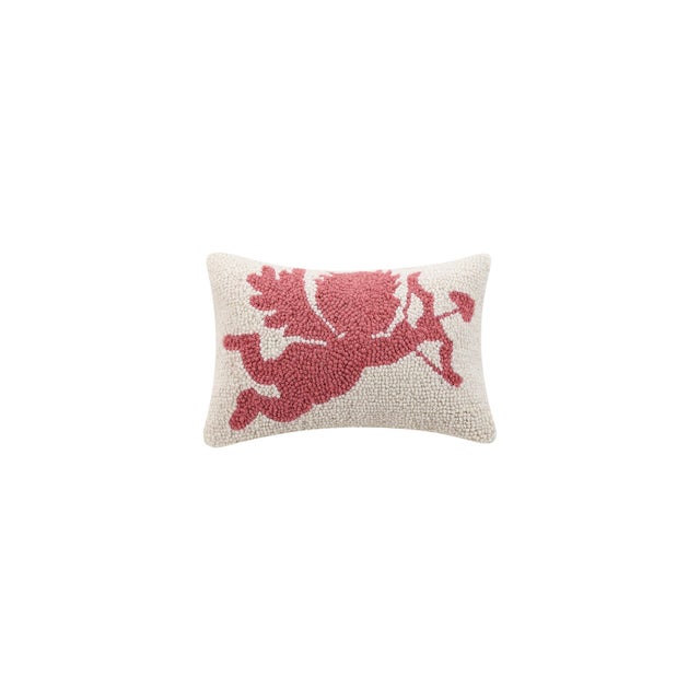 Traditional Cupid Hook Pillow, 12" x 8" For Sale - Image 3 of 3